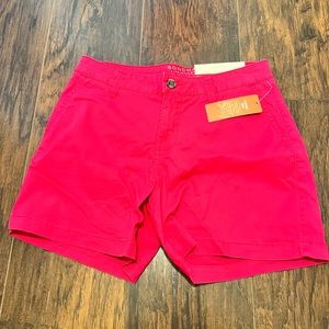 NWT!! Women’s Sonoma shorts. Hot pink. Original fit. Size 6.